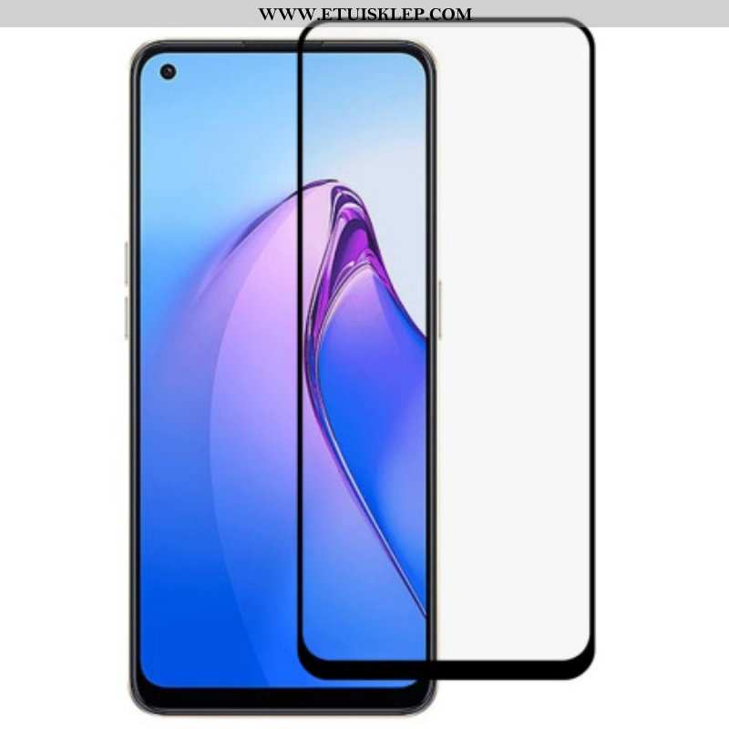 Oppo Reno 8 Zabezpieczenie Ekranu Ze Szkła Hartowanego Czarne Krawędzie